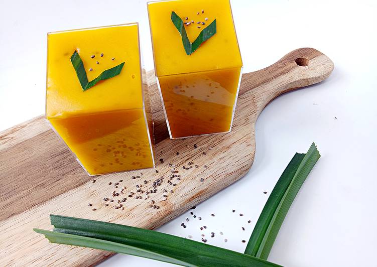 cara membuat Butternut squash puding