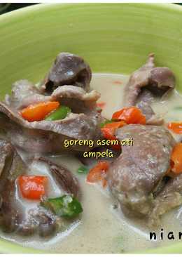 Goreng asem ati ampela