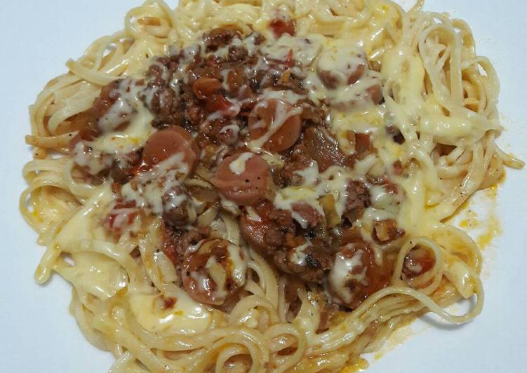 resep makanan Spagheti Bolognese