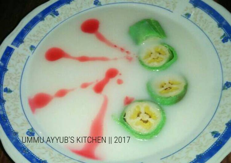 Resep Pisang ijo Ala Mama Oleh Ati Ummu Ayyub