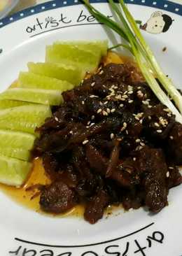 Bulgogi Teriyaki ala Nona Kentir