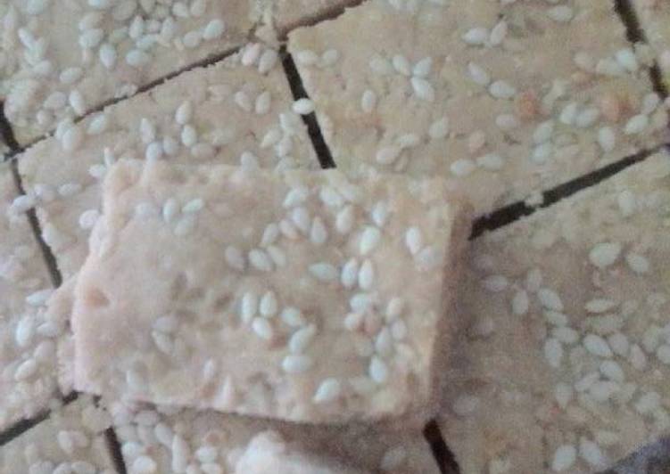 gambar untuk cara membuat SKM Cookies Tepung Beras