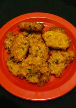 Perkedel jagung wortel