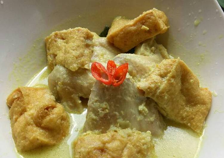 Resep Kare Ayam Tahu non MSG Dari jasminebulanr