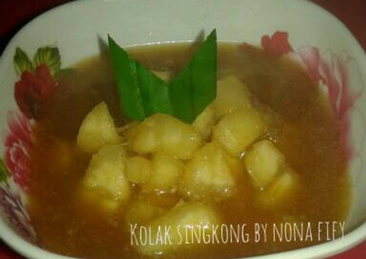 resep Kolak Singkong