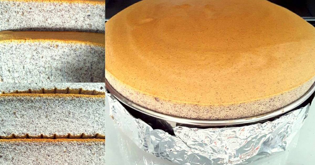 Resep Ogura cake ketan itam Resep Ogura cake ketan itam