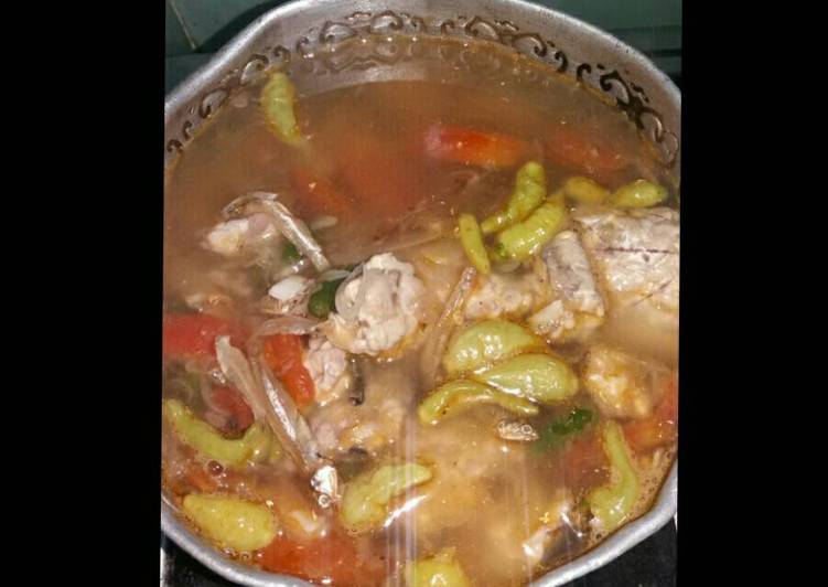 resep lengkap untuk 9. Sayur Asem Asem Teri