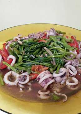 Cah Kangkung Cumi-cumi. Com