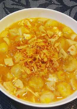 Seblak Kuah Siomay Baso ala Chef Restu