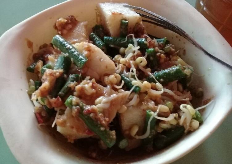 Resep Pecel Gendar (#pr_kacangpanjang) Karya Nano~Nanoo