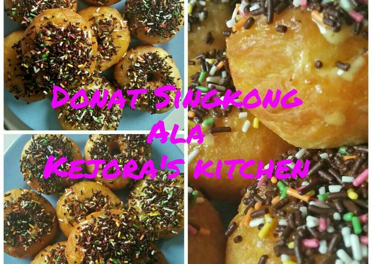 gambar untuk resep makanan Donat singkong