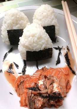 Onigiri 6 bahan sudah komplit recook dapurvy (#postingrame2_nasi