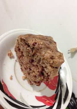 Banana Oat meal cake kukus