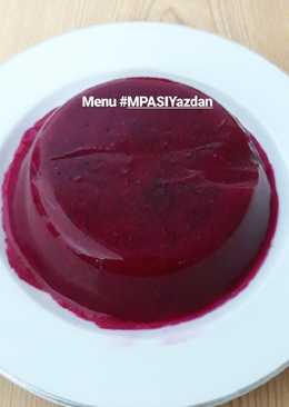 Pear & Dragon Fruit Silky Pudding