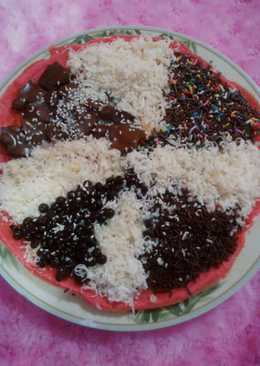 Martabak Red Velvet aneka Topping