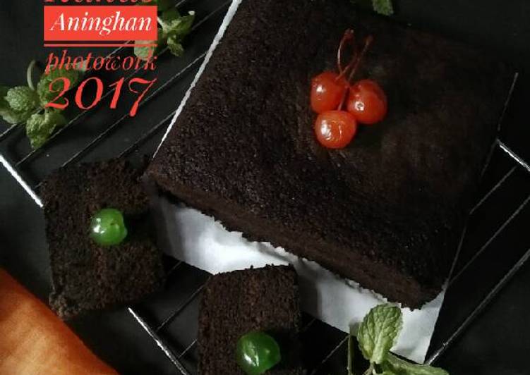 gambar untuk resep makanan ??BROWNIES KUKUS Ketan Hitam..with nescafe original