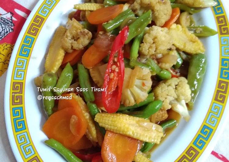 Resep Tumis Sayuran Saos Tiram