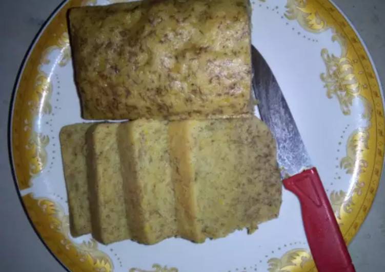 Bolu Pisang kukus super lembut (no mixer dan anti gagal)