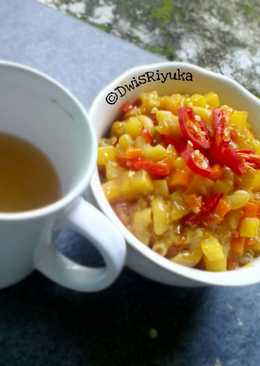 Makaroni Kentang Oseng Kental