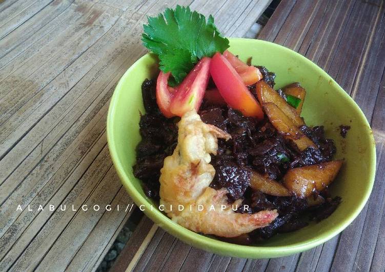 resep makanan Ala Bulgogi // cicididapur