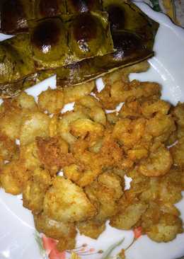 Udang goreng tepung sederhana