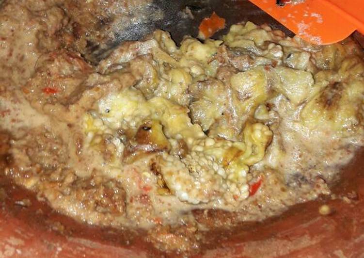 resep makanan Terong bakar bumbu kacang