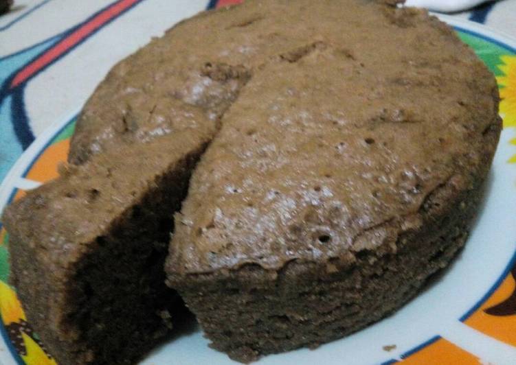 bahan dan cara membuat Brownies milo kukus no mixer