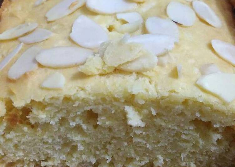 Resep Bolu tape keju almond panggang