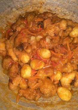 Ayam asam manis (bikin Ramadhan berkesan)