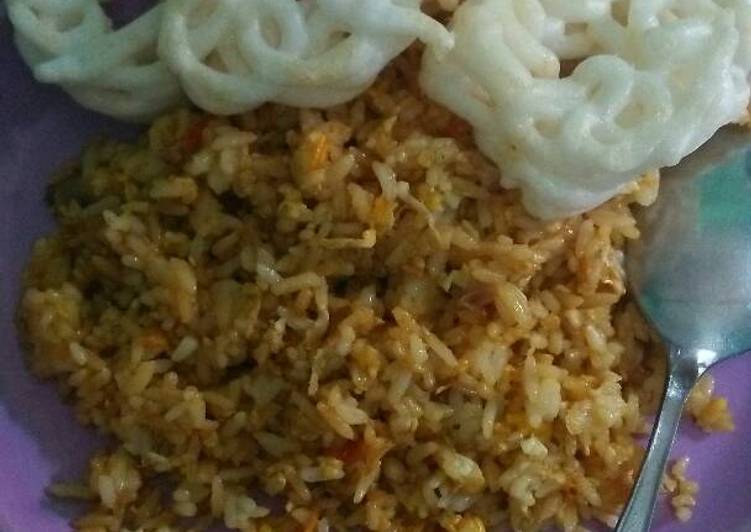  Resep  Nasi  goreng  bumbu  kencur no MSG oleh Anna R 