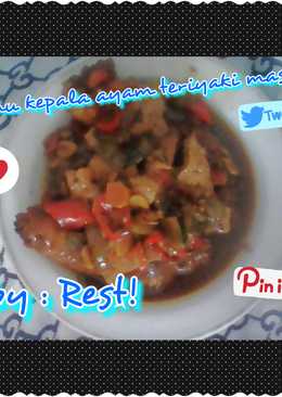 Tahu Kepala Ayam Teriyaki Masempas (Manis Asam Pedas)
