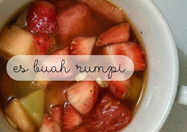 resep makanan Es Buah Rumpi