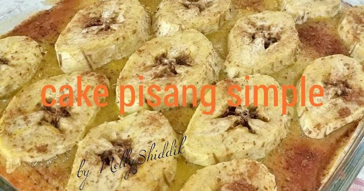 Resep Cake Pisang Simple