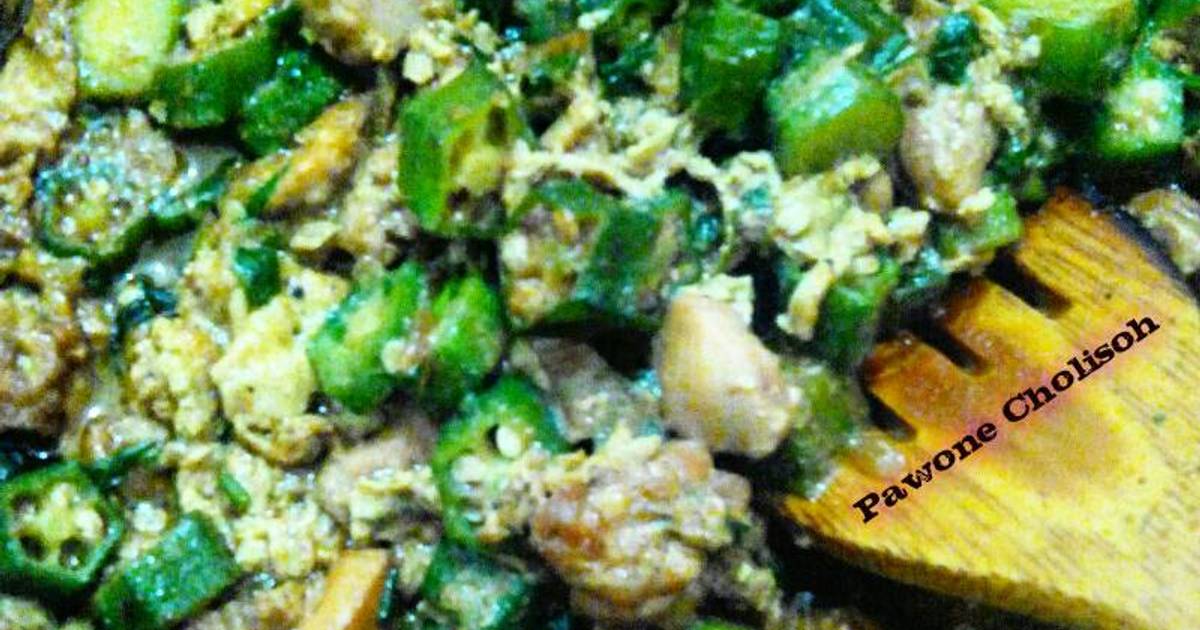 Resep Ayam Telur Okra ala Cholisoh®