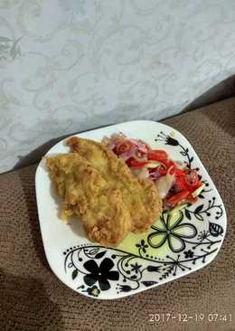 Ayam crispy sambel matah