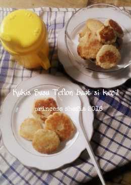 Kukis Susu Teflon buat si kecil