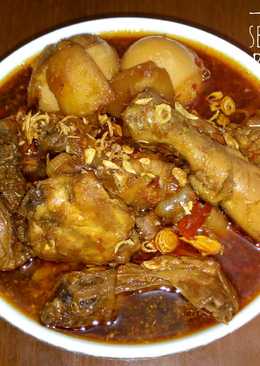 Semur ayam pedas manis