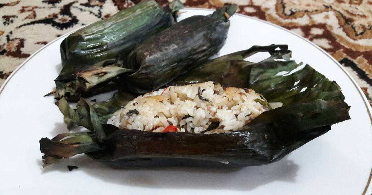 Resep NASI  BAKAR  IKAN  TERI  KEMANGI oleh Annik Aidid Cookpad