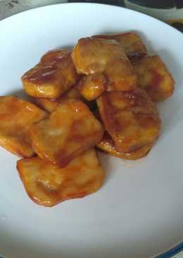Tahu saus teriyaki