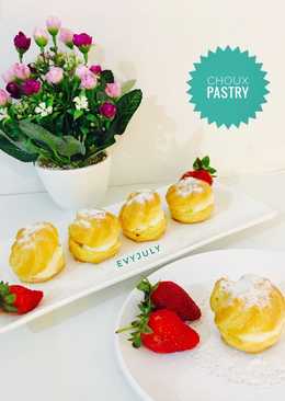 Choux Pastry with Vanilla Cream