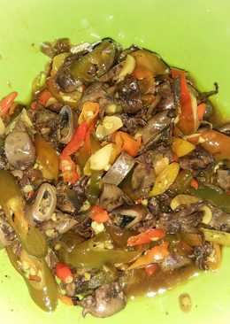 Oseng" cumi asin