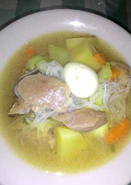 Sop ayam sederhana