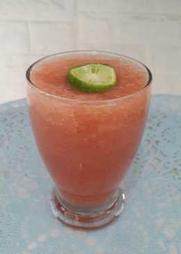 Juice apel strawberry limau