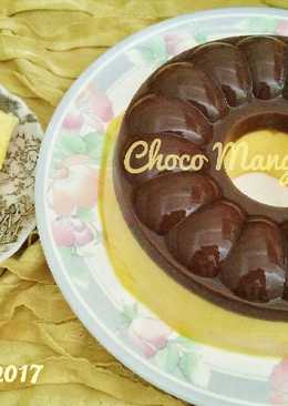 Puding Busa Choco Mango