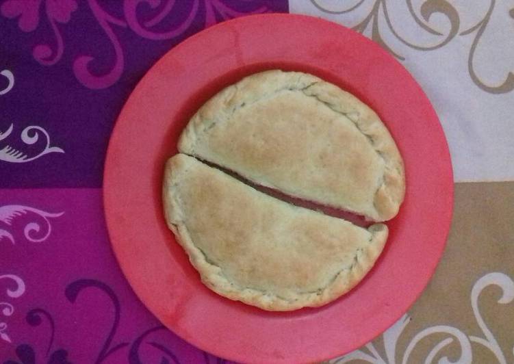 resep lengkap untuk Pizza lipat/calzone/panties pizza kw