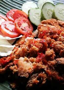 757 resep ayam geprek enak dan sederhana - Cookpad