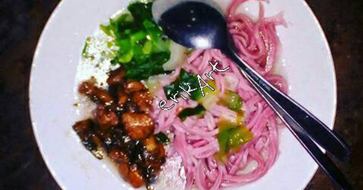 Resep Mie Ayam Cinta (mie buatan sendiri) ala Erika Yuliana