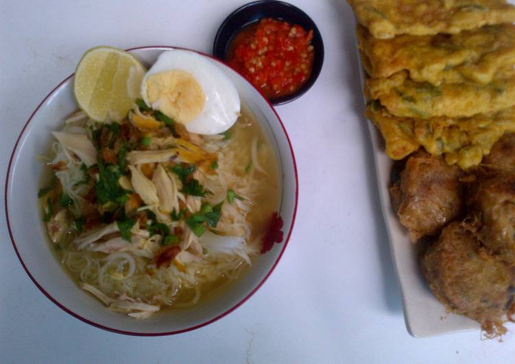 gambar untuk resep makanan Soto Bening Ayam Kampung