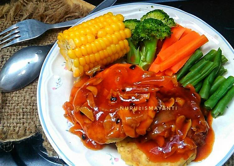 gambar untuk resep Steak Tempe