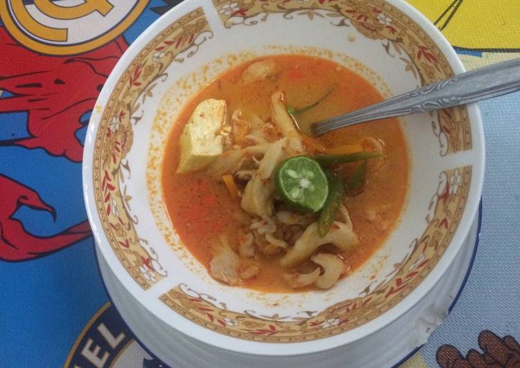 Resep Tomyum jamur Oleh dini dian anggraeni